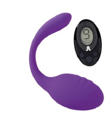 Виброяйцо со стимулятором клитора Adrien Lastic Smart Dream II с пультом LRS, можно под одежду