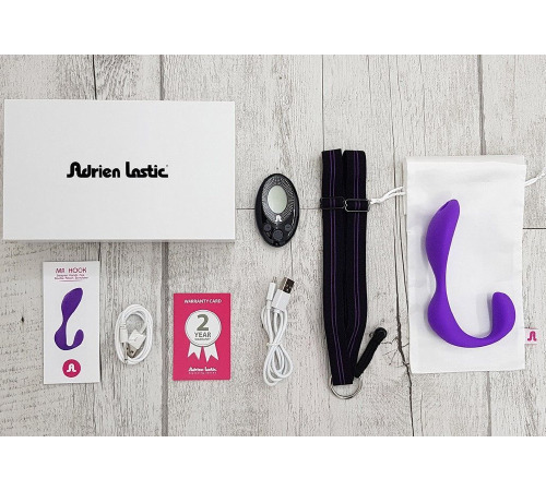 Вібратор під одяг Adrien Lastic Mr.Hook з пультом LRS