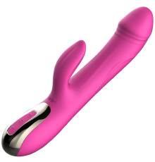 Вибратор-пульсатор Leten Automatical Thrusting Vibrator с подогревом, перезаряжаемый, 10 режимов