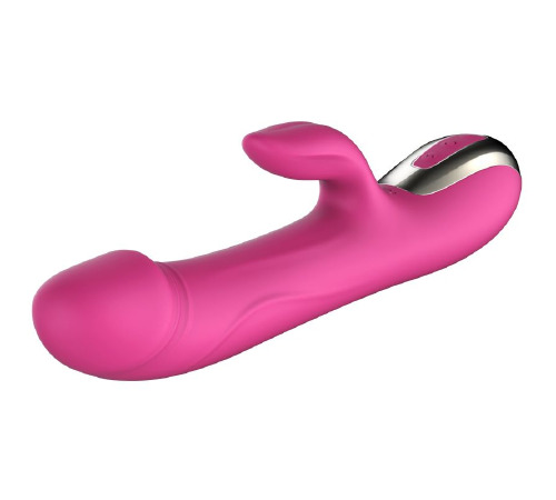 Вибратор-пульсатор Leten Automatical Thrusting Vibrator с подогревом, перезаряжаемый, 10 режимов