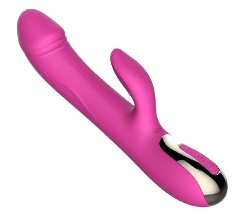 Вибратор-пульсатор Leten Automatical Thrusting Vibrator с подогревом, перезаряжаемый, 10 режимов