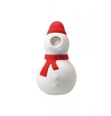 Вакуумный стимулятор клитора Снеговик Chisa Snowman Red