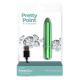 Вибропуля PowerBullet - Pretty Point Rechargeable Teal