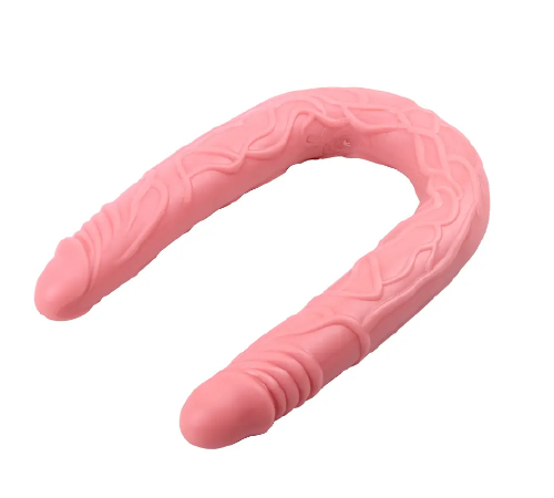 Двойной фаллоимитатор Chisa HI BASIC Flesh