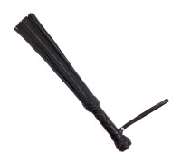 Плеть флоггер из Ремённой кожи Черный 50 см