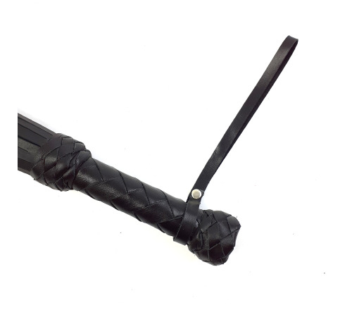 Плеть флоггер из Ремённой кожи Черный 50 см