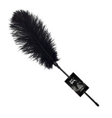 Щекоталка со страусиным пером  Art of Sex - Feather Tickler, цвет Черный