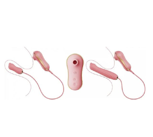 Набор секс игрушек Zalo UNICORN Vibratrion & Thrusting Set - VIOLET