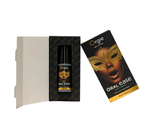 Спрей для глибокого мінету Orgie Oral Ease Deepthroat (15 мл), м'ятний, без анестетиків