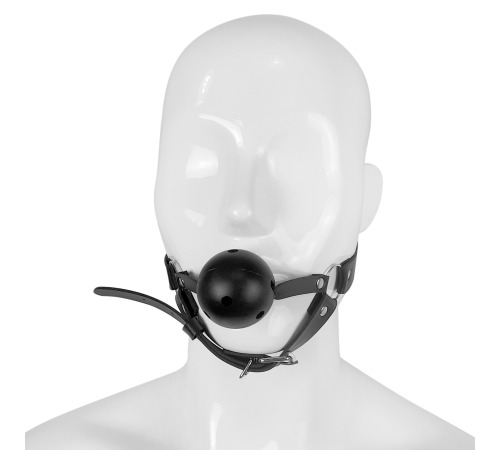 Маска-кляп с пластиковым шаром 