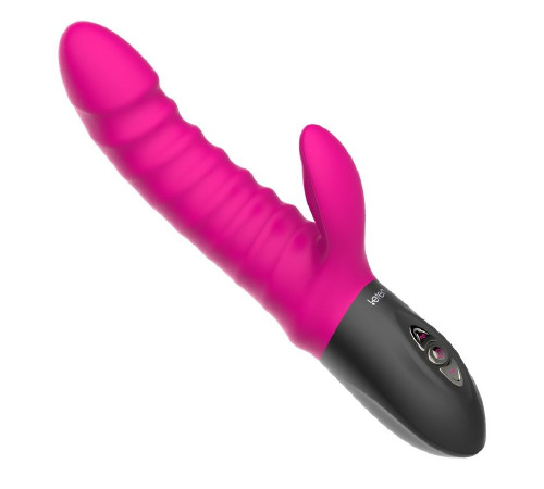 Пульсатор-кролик Leten Vibrator Passionate з підігрівом і вібрацією кліторального відростка