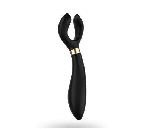 Вибратор для пар Satisfyer Endless Fun Black, три мотора, многофункциональный