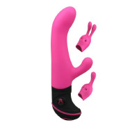 Вібратор Adrien Lastic Butch Cassidy зі змінними насадками для клітора