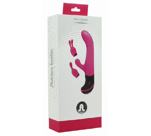 Вібратор Adrien Lastic Butch Cassidy зі змінними насадками для клітора