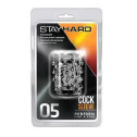 Насадка STAY HARD - COCK SLEEVE 05, CLEAR