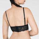 Эротический комплект кружевного белья Анжелика, лиф и трусики