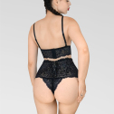 Эротический комплект кружевного белья Анжелика, лиф и трусики