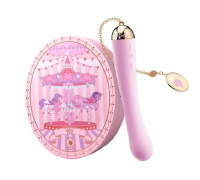 Вібратор для точки G з підключенням до телефону ZALO Momoko Berry Violet