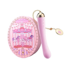 Вибратор для точки G с подключением к телефону ZALO Momoko Berry Violet