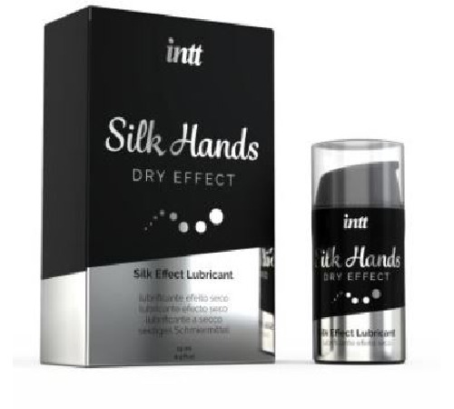 Ульта-густая силиконовая смазк Intt Silk Hands (15 мл) с матовым эффектом, шелковистый эффект