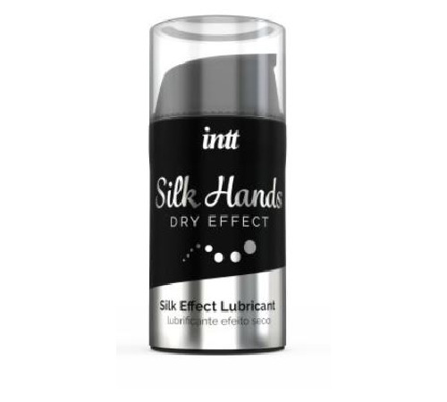 Ульта-густая силиконовая смазк Intt Silk Hands (15 мл) с матовым эффектом, шелковистый эффект