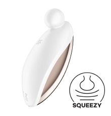 Вибратор для наружной стимуляции Satisfyer Spot On 2 White, очень мощный, гибкий отросток