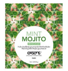 Пробник массажного масла EXSENS Mojito 3мл