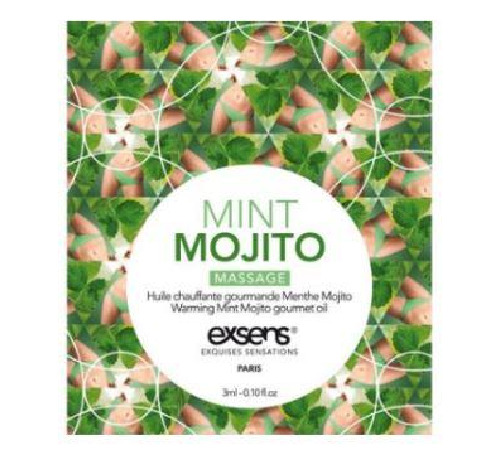 Пробник массажного масла EXSENS Mojito 3мл