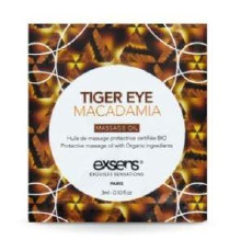 Пробник массажного масла EXSENS Tiger Eye Macadamia 3мл