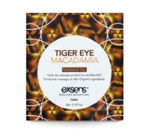 Пробник массажного масла EXSENS Tiger Eye Macadamia 3мл