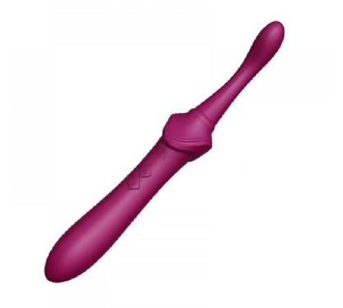 Вибратор двухсторонний Zalo BESS Purple