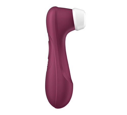Вакуумный клиторальный стимулятор Satisfyer Pro 2 Generation 3 with Liquid Air Connect App Wine Red