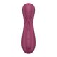 Вакуумный клиторальный стимулятор Satisfyer Pro 2 Generation 3 with Liquid Air Connect App Wine Red
