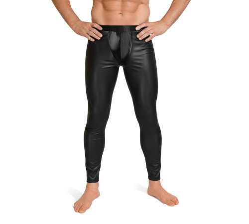 Мужские леггинсы Art of Sex - Matthias, цвет черный с матовым эффектом, размер L