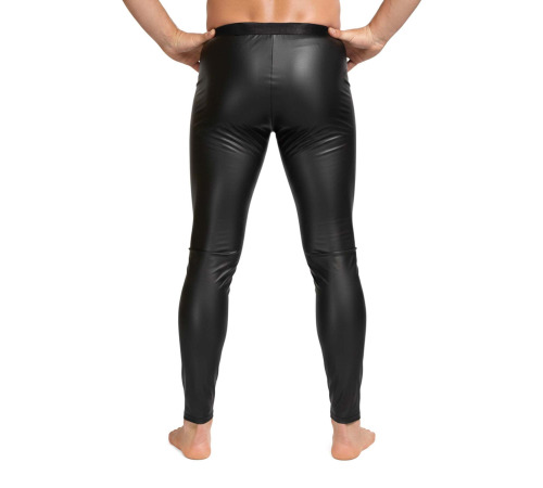 Мужские леггинсы Art of Sex - Matthias, цвет черный с матовым эффектом, размер L