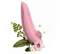 Бесконтактный клиторальный стимулятор Womanizer Premium ECO из био материалов, PINK