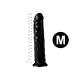 Гелевий реалістичний фалоімітато Denis розмір M, Довжина 17,5 см, Діаметр 3,4 см, Чорний