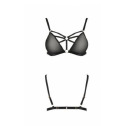 Бюстгальтер-стрепы MEGGY BRA black S/M - Passion Exclusive