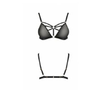 Бюстгальтер-стрепи MEGGY BRA black S/M - Passion Exclusive