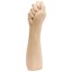 Кулак для фістингу Doc Johnson The Fist, Flesh, реалістична чоловіча рука, довге передпліччя