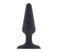 Анальная пробка с вибрацией Dorcel Best Vibe Plug M, макс. диаметр 4,1см, soft-touch силикон