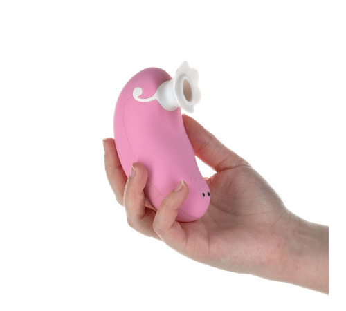 Роскошный вакуумный клиторальный стимулятор Pillow Talk - Dreamy Pink с кристаллом Swarovski