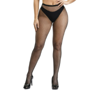 Колготки в дрібну сітку T-8000, Black
