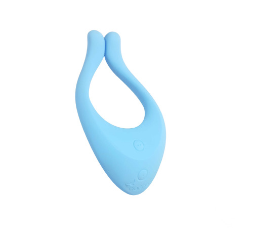 Вібратор для пар Satisfyer Endless Love Blue, 3 незалежні мотори, багатофункціональний