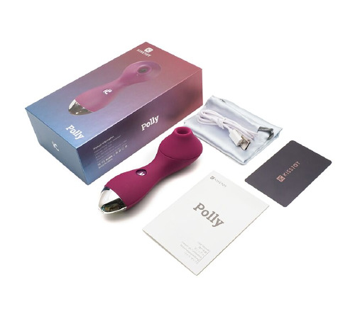 Вакуумный стимулятор KISTOY Polly Violet