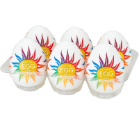 Набір мастурбаторів-яєць Tenga Egg Shiny Pride Edition (6 яєць)
