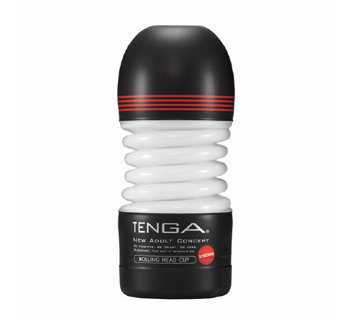 Мастурбатор Tenga Rolling Head Cup STRONG с интенсивной стимуляцией головки