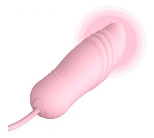 Віброяйце-пульсатор з функцією нагрівання ZALO TEMPTATION, Fairy Pink