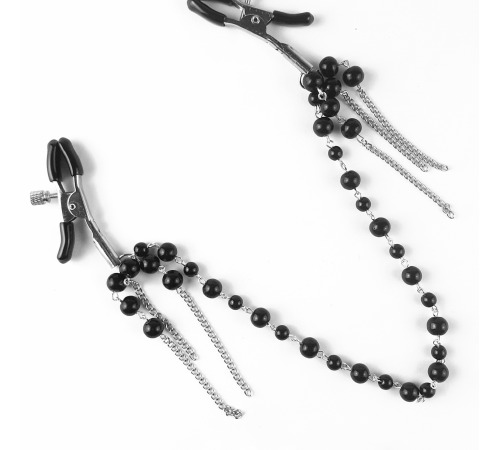 Затискач для сосків Art of Sex - Nipple clamps Afina Black