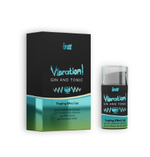 Жидкий вибратор Intt Vibration Gin Tonic (15 мл)